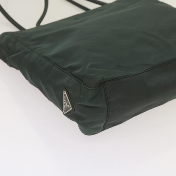 PRADA Tote Bag Nylon Green - Picture 16 of 16